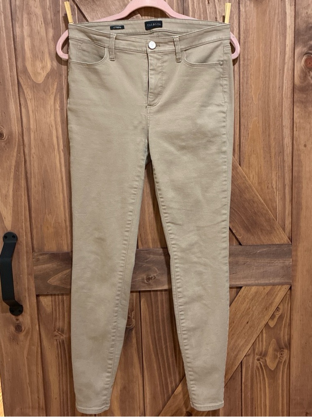 Talbots Skinny Jeans in Khaki